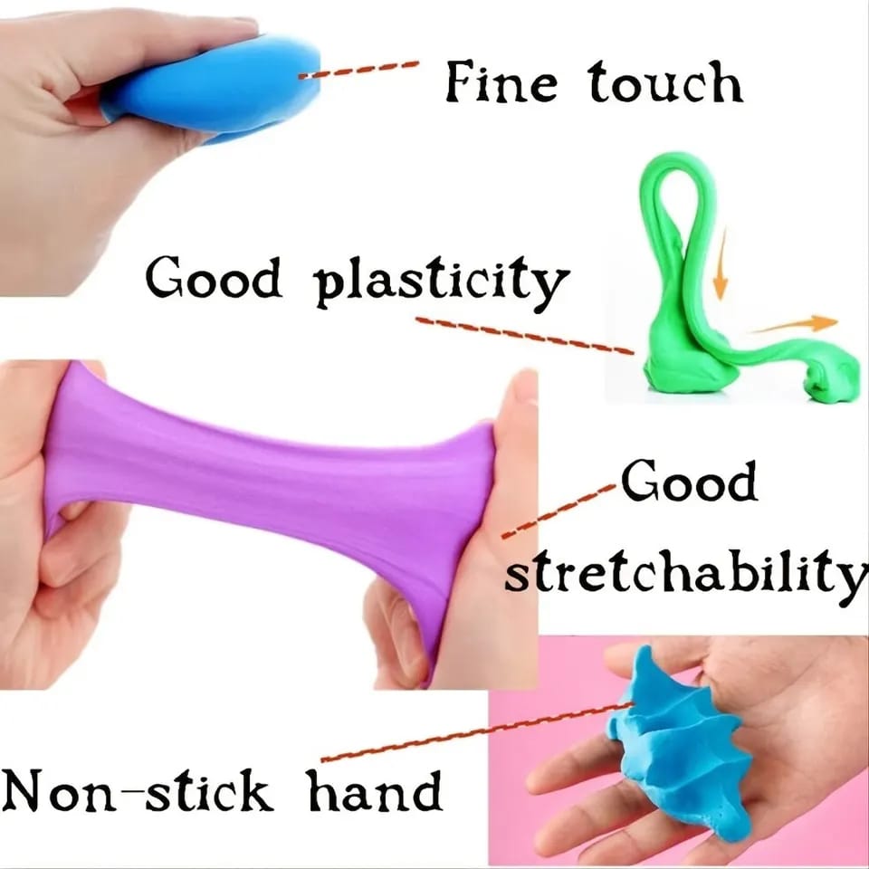 36 PCs  Dry Plastercine/ Modeling Clay/Playdough