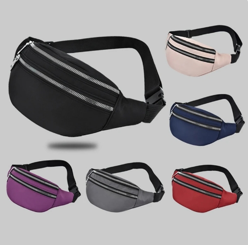 Female's Waist Bag Outdoors Sports Running Gym Portable Large Capacity Practical Waterproof Women's Crossbody Bags