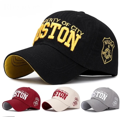 Letter Embroidery Baseball Hat Fashion Hip Hop Peaked Cap For Men Women Long Brim Sun Visors Punk Bonnet gorras casquette