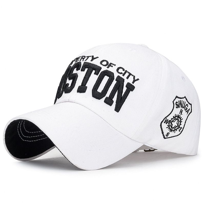 Letter Embroidery Baseball Hat Fashion Hip Hop Peaked Cap For Men Women Long Brim Sun Visors Punk Bonnet gorras casquette