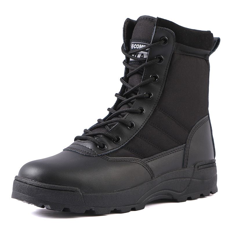 Tactical Military Boots Men Boots Special Force Desert Combat Army Boots Outdoor Hiking Boots Ankle Shoes Men Work Safty Shoes