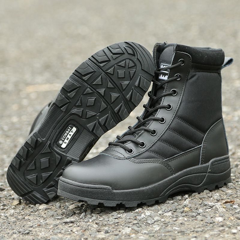 Tactical Military Boots Men Boots Special Force Desert Combat Army Boots Outdoor Hiking Boots Ankle Shoes Men Work Safty Shoes