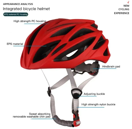 Helmet Ultralight MTB Safe Caps Road Mountain Bike Men And Women Riding Adjustable One-piece Helmet Cycling Hat