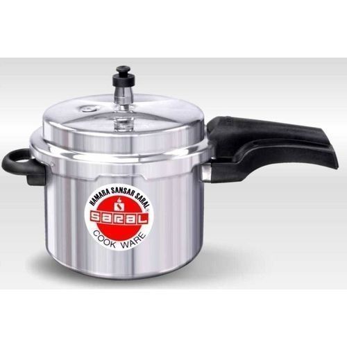 3LSaral Heavy Aluminium Pressure Cooker-Explosion Proof+safety Valve