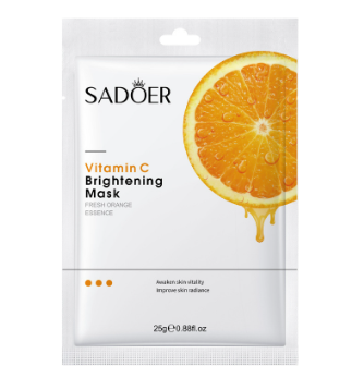 10 pieces SADOER Vitamin C Facial Masks