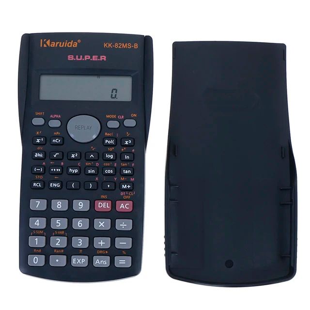 Portable Scientific Calculator  Functions Calculator 12 Digits Display Scientific Calculator for Mathematics Teaching  School Student 240  KK-82MS-B