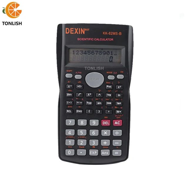 Portable Scientific Calculator  Functions Calculator 12 Digits Display Scientific Calculator for Mathematics Teaching  School Student 240  KK-82MS-B
