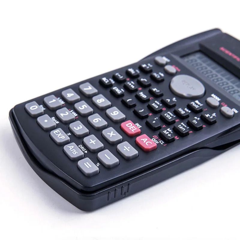 Portable Scientific Calculator  Functions Calculator 12 Digits Display Scientific Calculator for Mathematics Teaching  School Student 240  KK-82MS-B