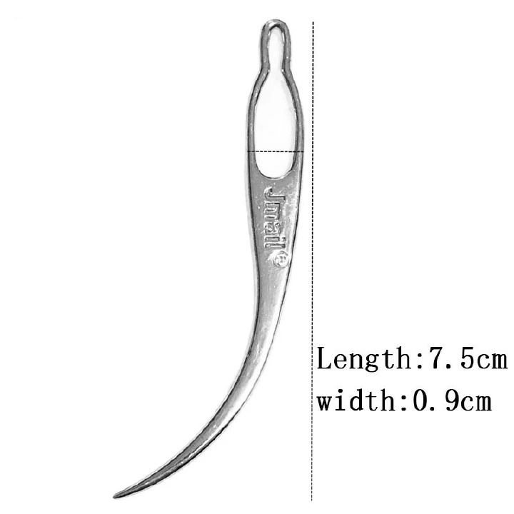 2Pcs Dreadlocks Starting Needle Weaving Hook Needle Wig Making Tools Wig Making Tools Hair Styling Tools