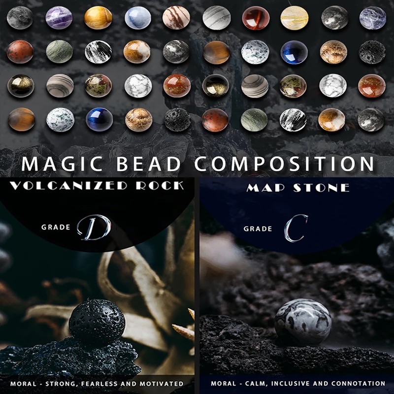 Natural Stone Bead Bracelets for Men Fashion Luxury Antique Crown Mate Beads Tiger Eye Stone Handmade Beaded Bracelets Jewelry