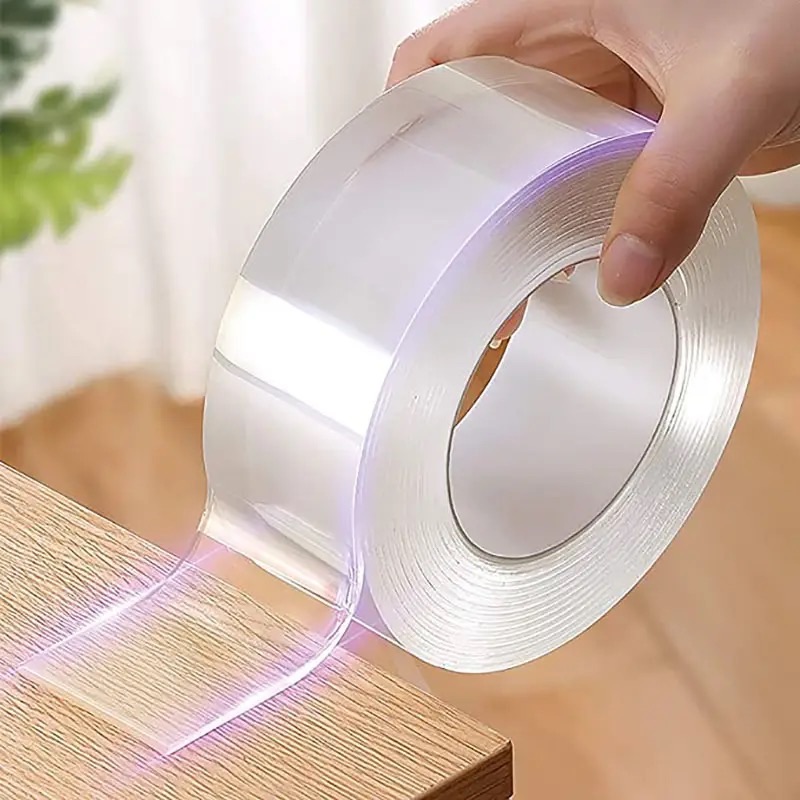3cm*5m Nano Tape Double-Sided Adhesive Tape Traceless Waterproof Tape For Bathroom Kitchen Sink Tap Gel Sticke
