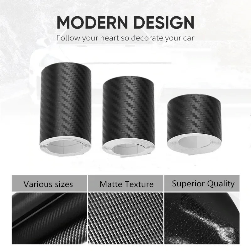 127cm*30cm Car Sticker 3D Carbon Fiber Vinyl Wrap Sheet Roll Film Car Wrap Sticker Decals for Motorcycle Auto Car Styling Automobile
