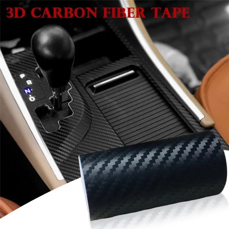 127cm*30cm Car Sticker 3D Carbon Fiber Vinyl Wrap Sheet Roll Film Car Wrap Sticker Decals for Motorcycle Auto Car Styling Automobile