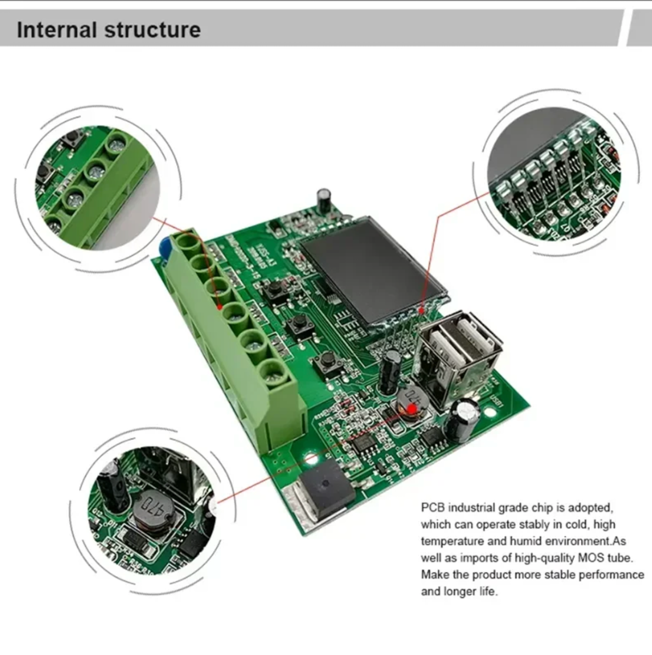 Solar Panel Charge Controller  10A 20A 30A 12V 24V Lead Acid Battery Charger Build-in Timer LCD Dual USB 5V Output