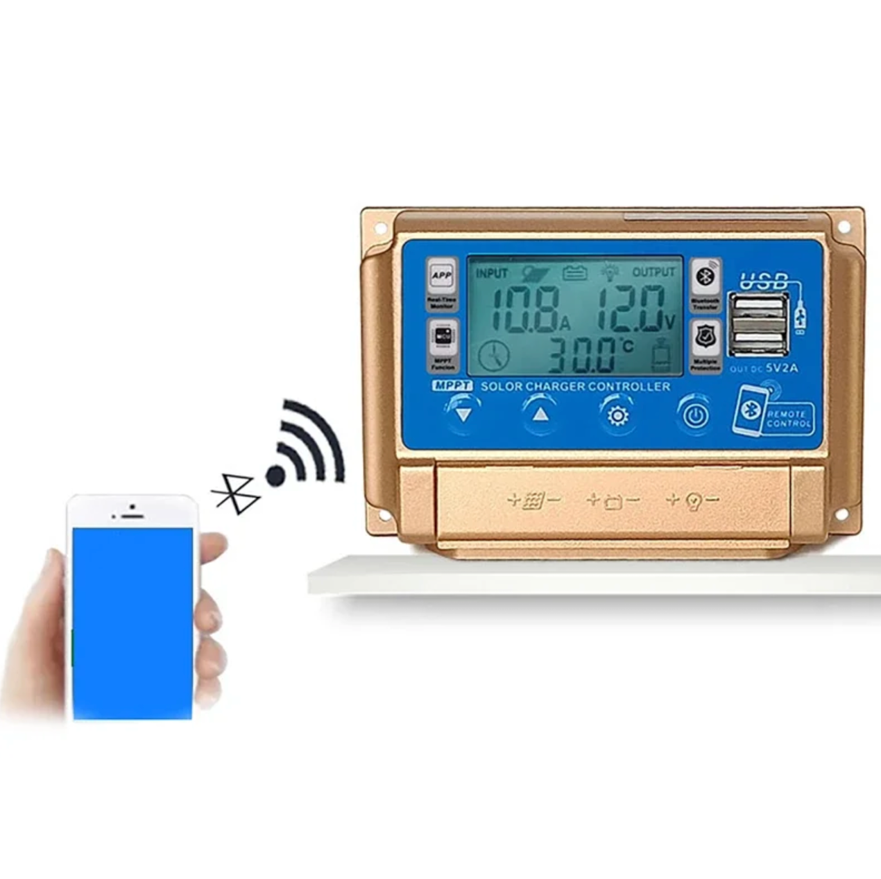 Best price for MPPT Solar Charge Controller12/24V 30/40/50/60A Solar ...