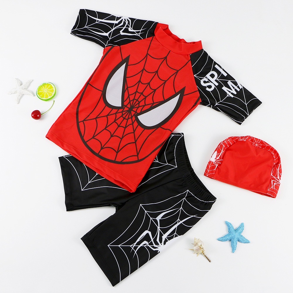 Moon baby boys Swimming Set Swimwear Bathing Suits Boys Two Piece Swimsuit 4-10Y
