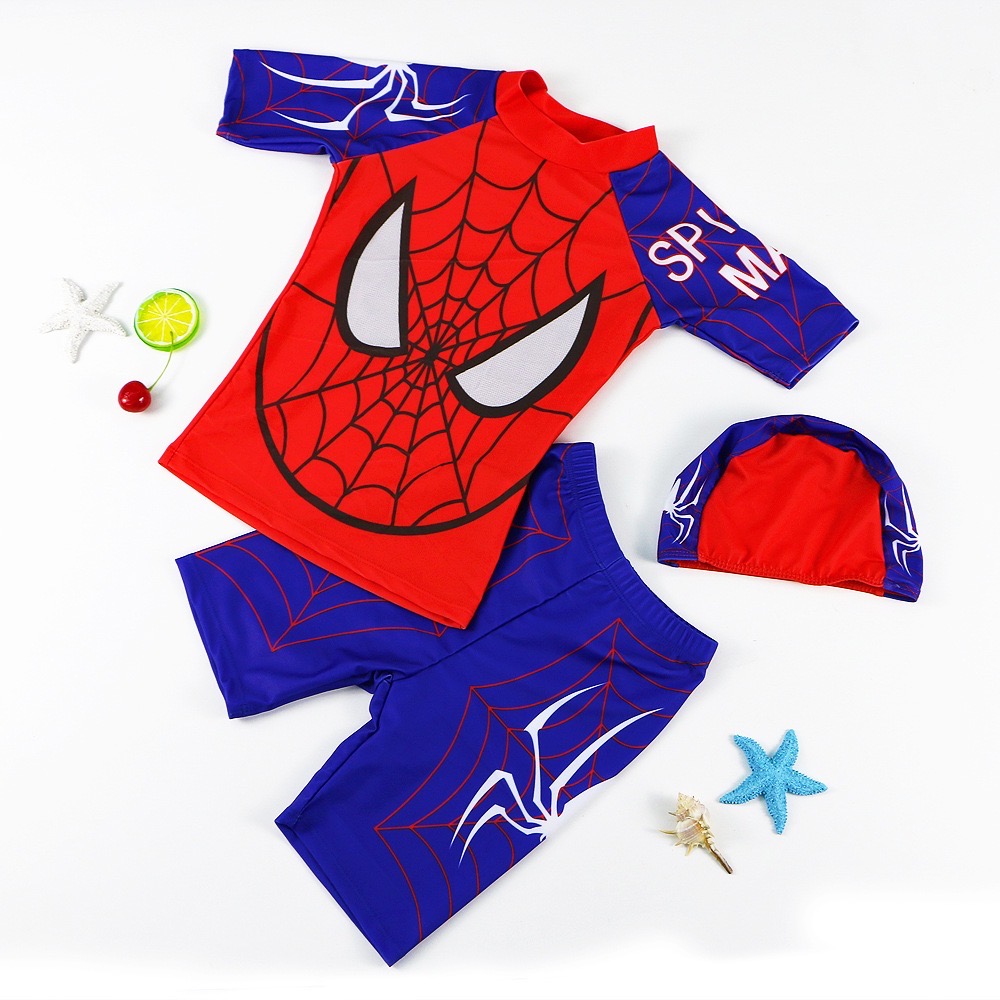 Moon baby boys Swimming Set Swimwear Bathing Suits Boys Two Piece Swimsuit 4-10Y