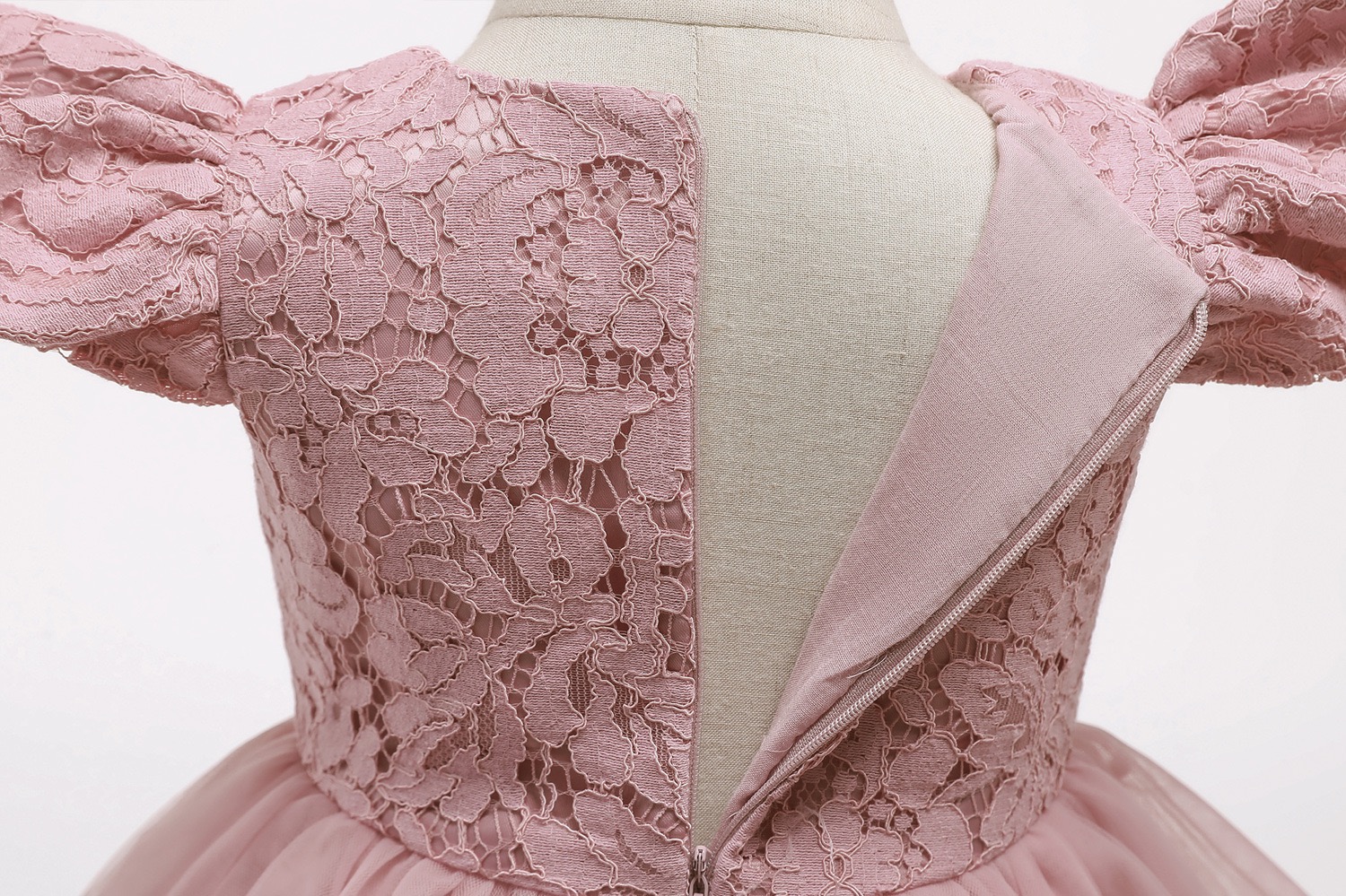 2-7Years Toddler Kid Girl Princess Dress Lace Tulle Wedding Birthday Party Tutu Dress Pageant Children Clothing Kid Costumes