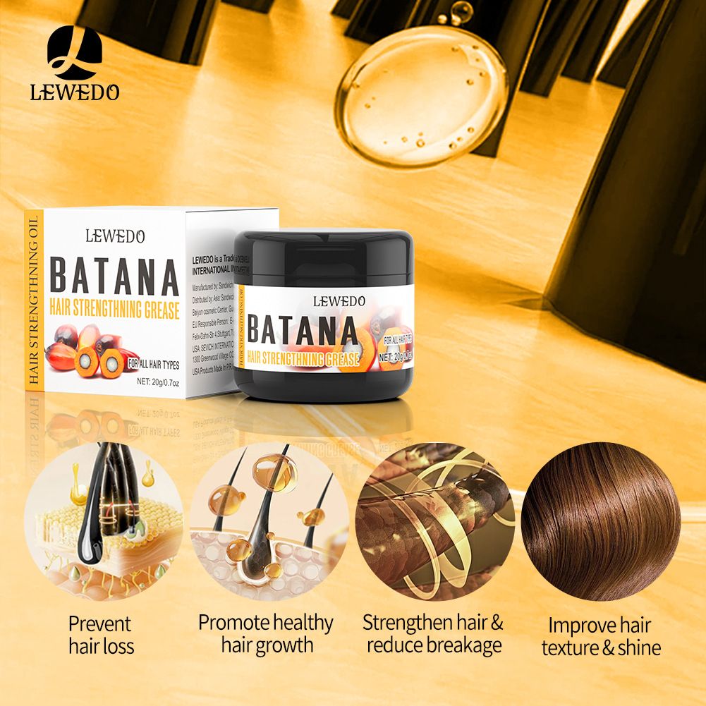 100% Pure Batana Oil For Hair Growth Natural Butter Batana Oil Mask For Hair Loss Treatment Anti Break Loss Hair Products