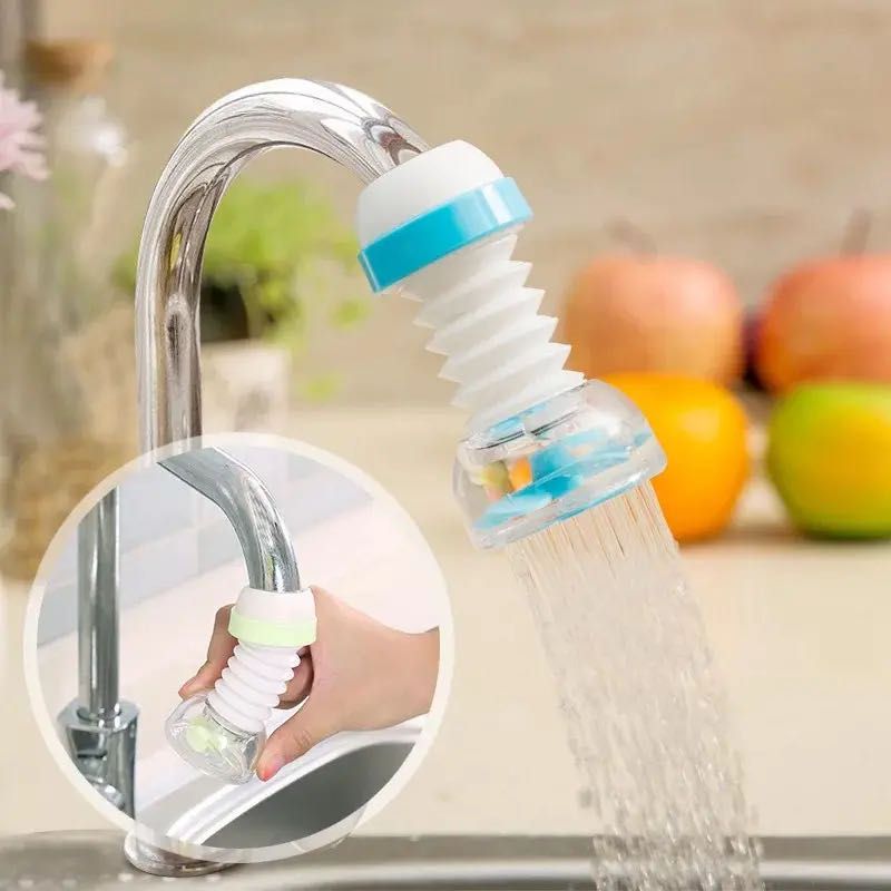 1pc Retractable Faucet Water Filter Rotatable 360 Water Filter Tap Purifier Adjustable Water Tap Kitchen Accesories Household Water Filter Nozzle Adapter Sink