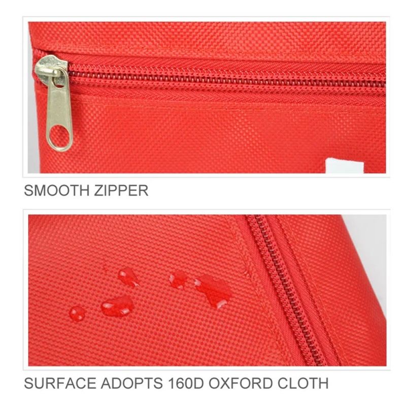 Portable Home First Aid Kit Outdoor Travel Waterproof Mini Emergency Survival Kit Red