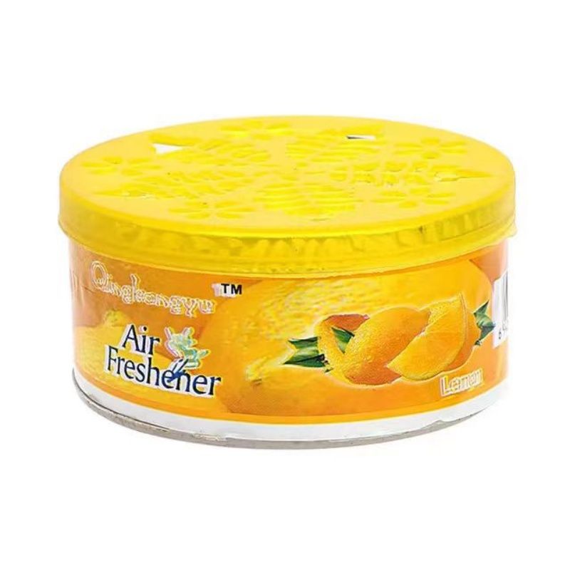 Air Freshener Toilet Deodorant Solid Freshener Indoor Household Bathroom Aromatics Lemon 70G