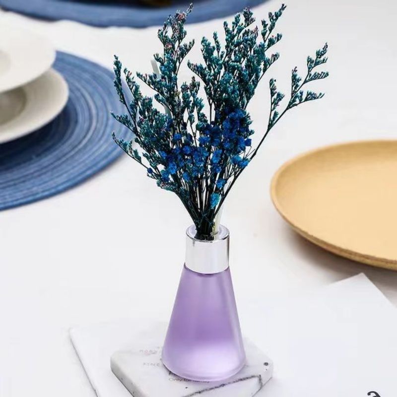 Air Freshener Toilet Deodorant Aromatherapy Indoor Expansion Perfume Bathroom Bedroom Washroom, Living room Office etc Stay Fragrance Each 50ml Bottle Have 4 Perfumes(Lemon Lavender Ocean Peach)