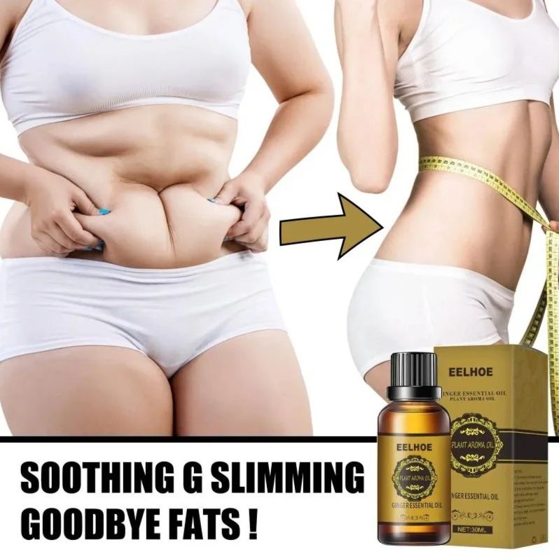 Ginger Fat Burning Oil Massage Body Toning Slimming Gel Loss Weight Shaping Health Care Muscle Massage Cream Anti Cellulite