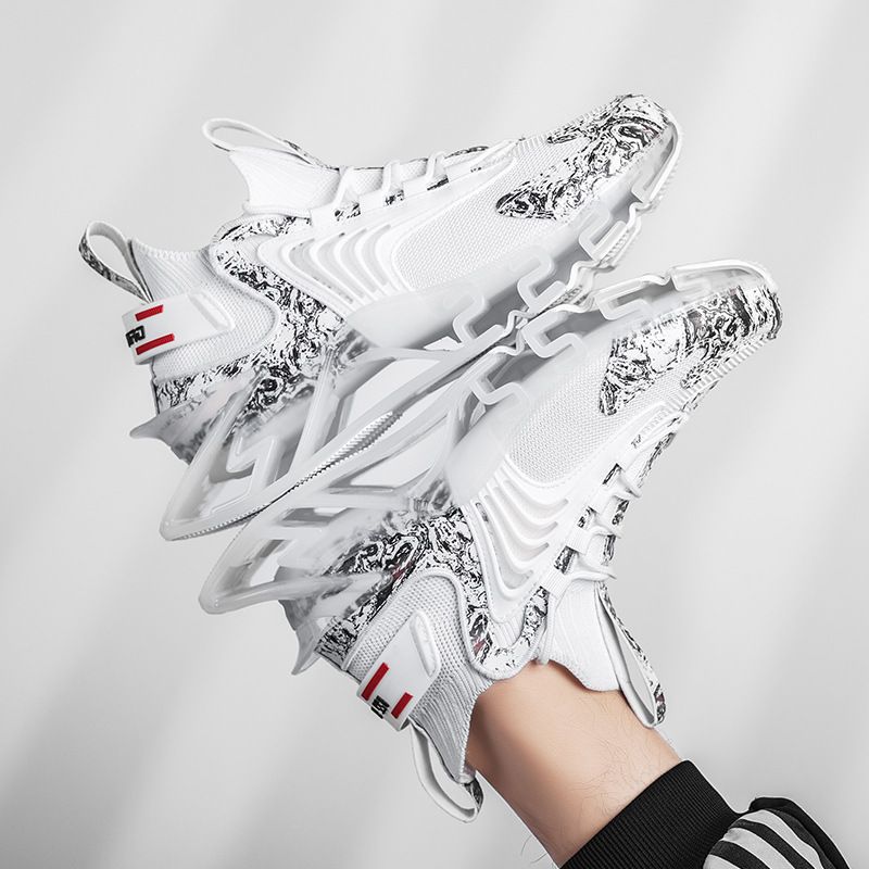 Men's shoes big size daddy shoes height increase air cushion leisure sports shoes oversized men's shoes