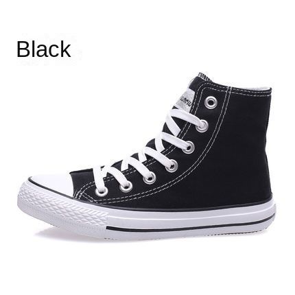High-Top Women's Shoes Flat Classic Canvas Shoes Casual Sneaker
