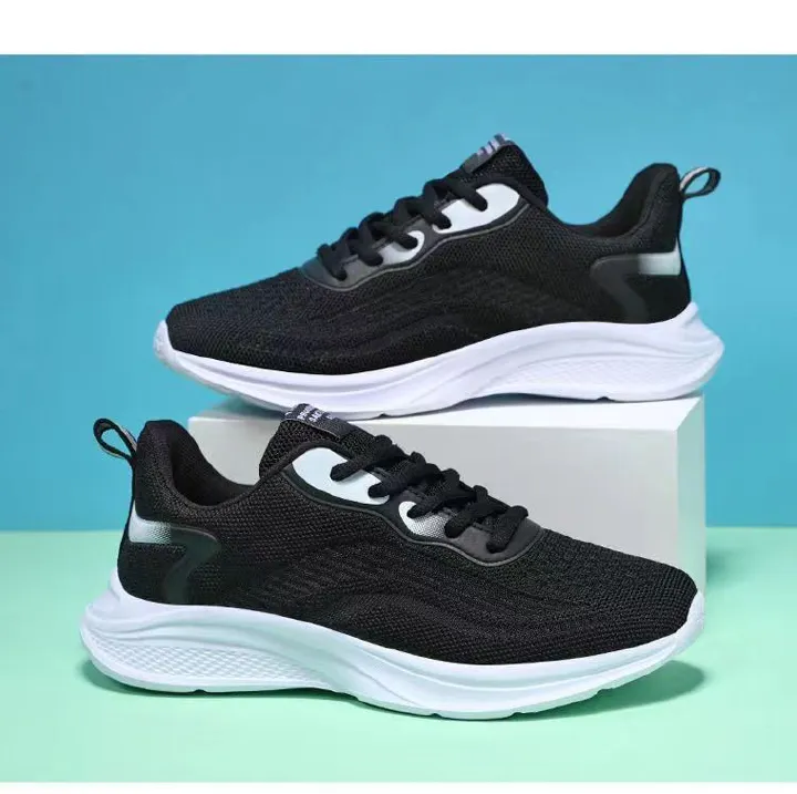 Shoes New Women's Flying Woven Lightweight Breathable Shoes Running Shoes Casual Sneaker Women's