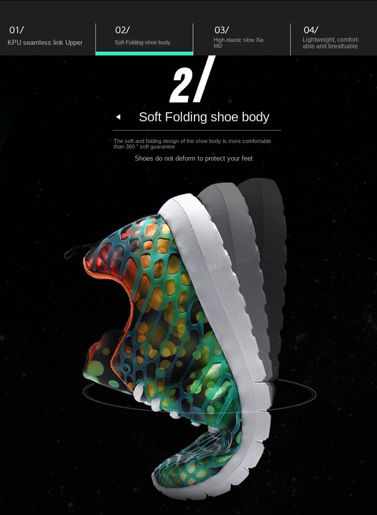 New Breathable Sneaker Women's Shoes Fashionable Mesh Men's Casual Shoes Men's Shoes Men's and Women's Same Style Sneaker