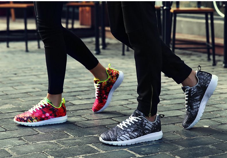 New Breathable Sneaker Women's Shoes Fashionable Mesh Men's Casual Shoes Men's Shoes Men's and Women's Same Style Sneaker