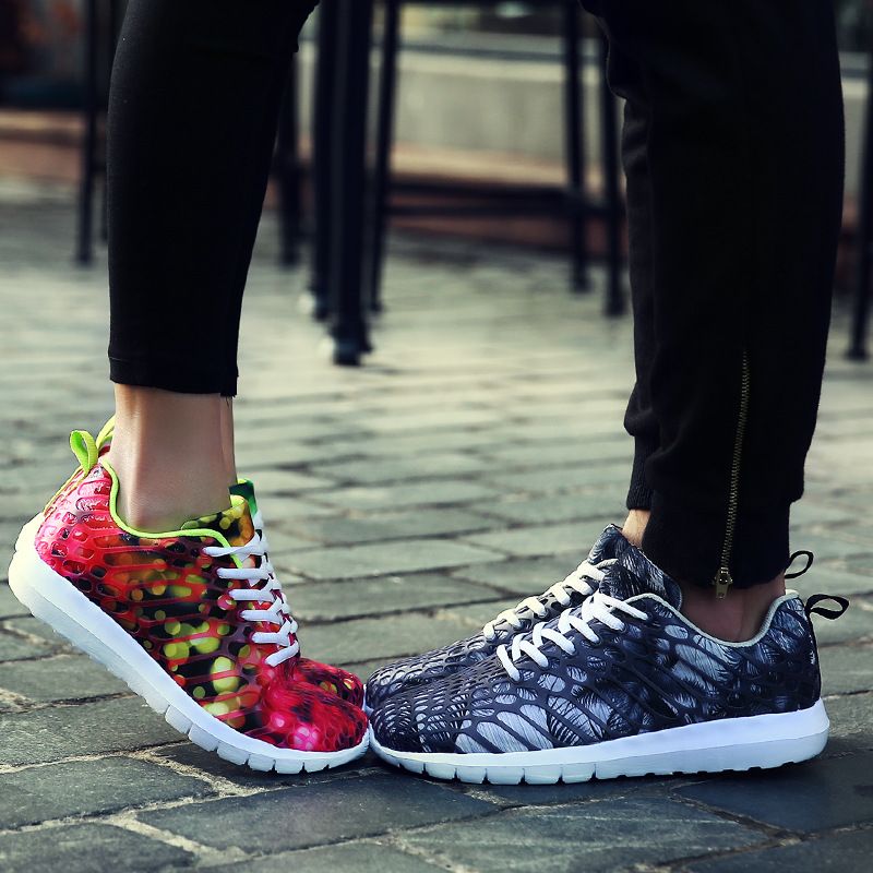 New Breathable Sneaker Women's Shoes Fashionable Mesh Men's Casual Shoes Men's Shoes Men's and Women's Same Style Sneaker