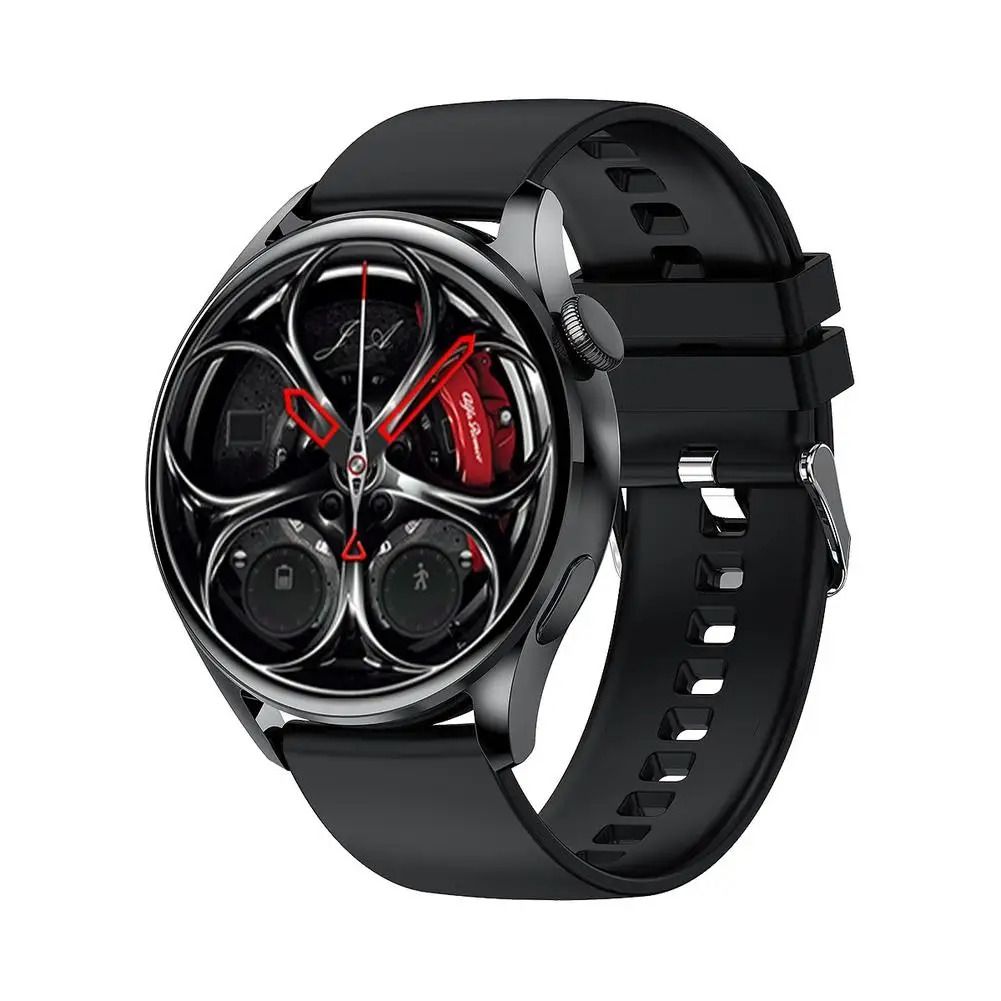 GT5 Smart Watch Men NFC Answer Call Fitness Tracker Wireless Charging Women Clock Weather DIY Dial for IOS Android Phone