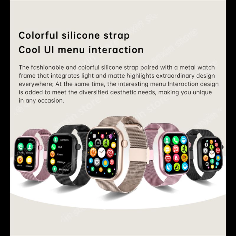 Ladies Smart Watch G20 Women Call Custom Dial Smartwatch Men Waterproof Bluetooth Music Watches Full Touch Bracelet Clock