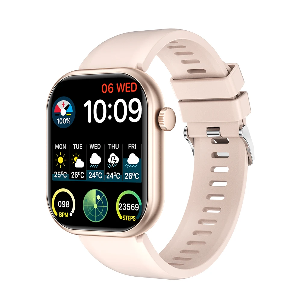 Ladies Smart Watch G20 Women Call Custom Dial Smartwatch Men Waterproof Bluetooth Music Watches Full Touch Bracelet Clock