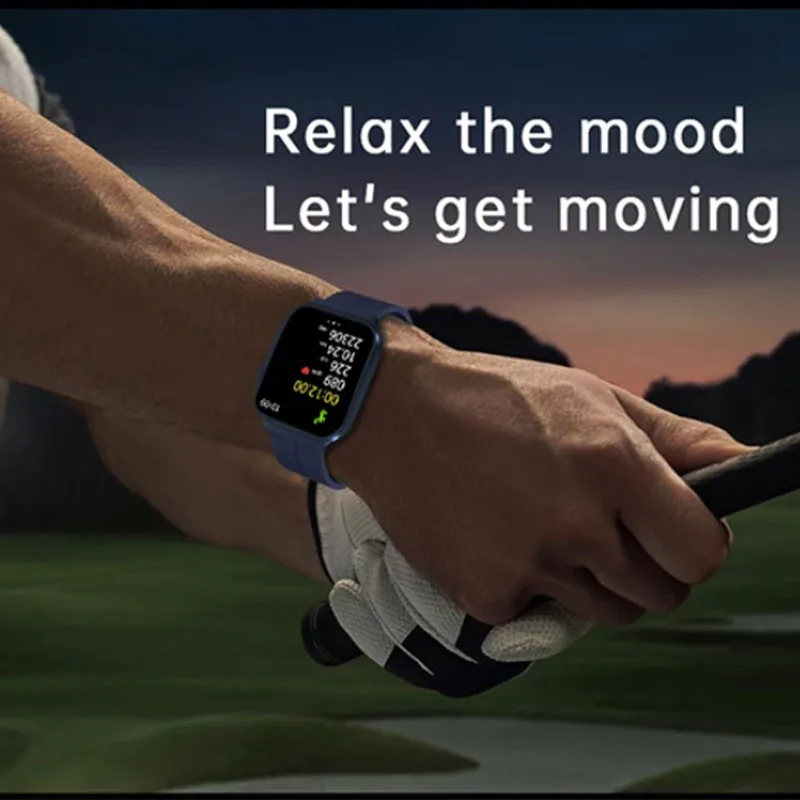 3D Curved Screen Smartwatch Bluetooth Call Waterproof Sports Smart Watch Blood Oxygen Heart Rate Healthy Fitness Watch Men