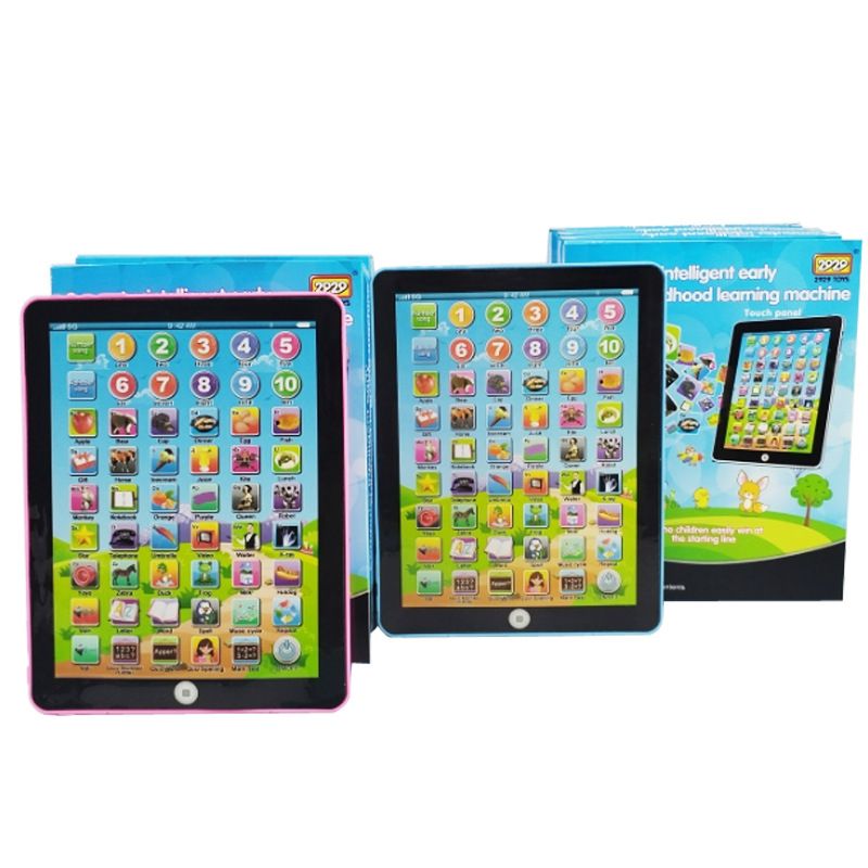 Kids Learning Pad/Tablet Interactive Toddler Toys with Words Numbers Alphabets Music Electronic Educational Toy for Preschool Boys & Girls 3-8 Years Old