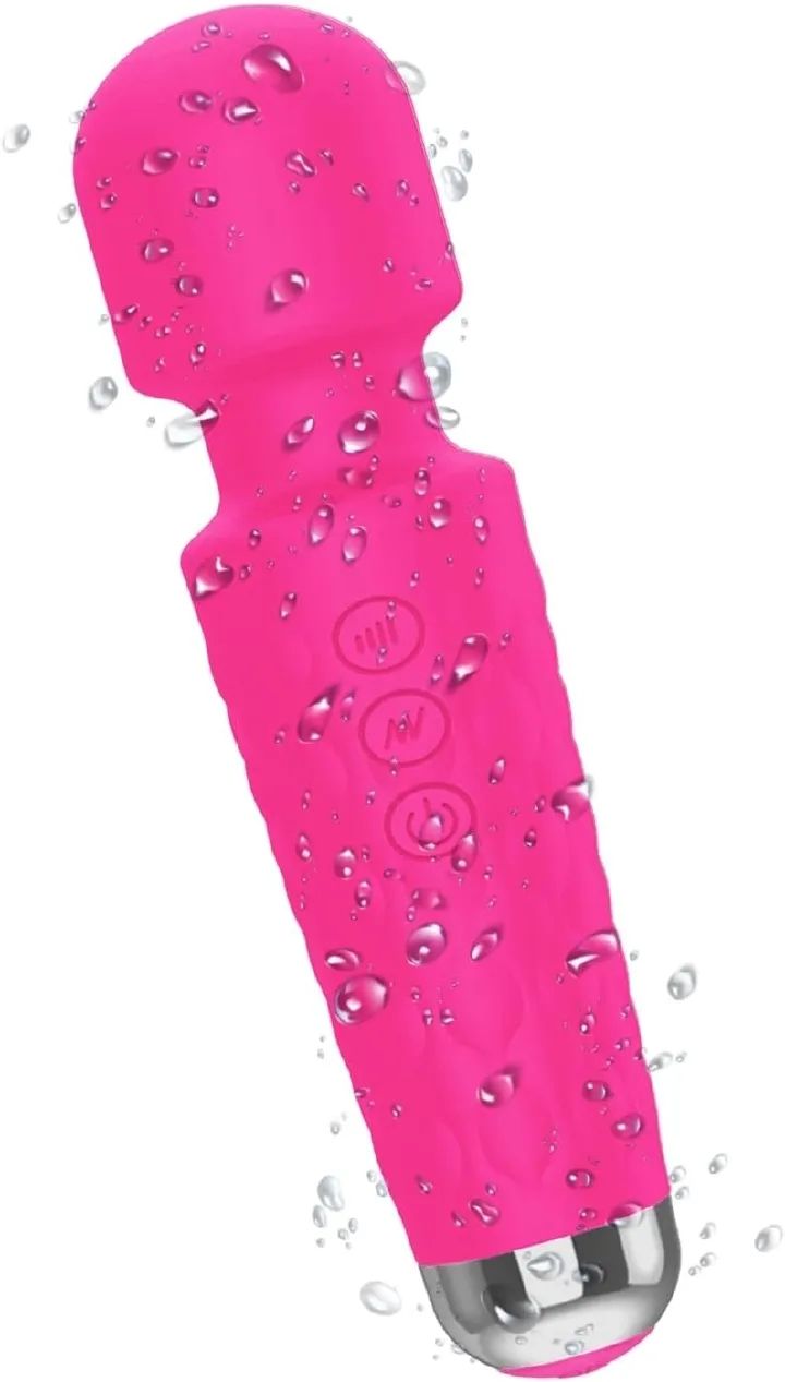 Vibrator Wand,Adult Sex Toy Wand, G Spot Dildo, Clit Vibrator, Sex Vibrators,Clitoris Stimulation,with 8 Speeds & 20 Patterns, Quiet,Fully Waterproof,Vibrating Wand for her Pleasure