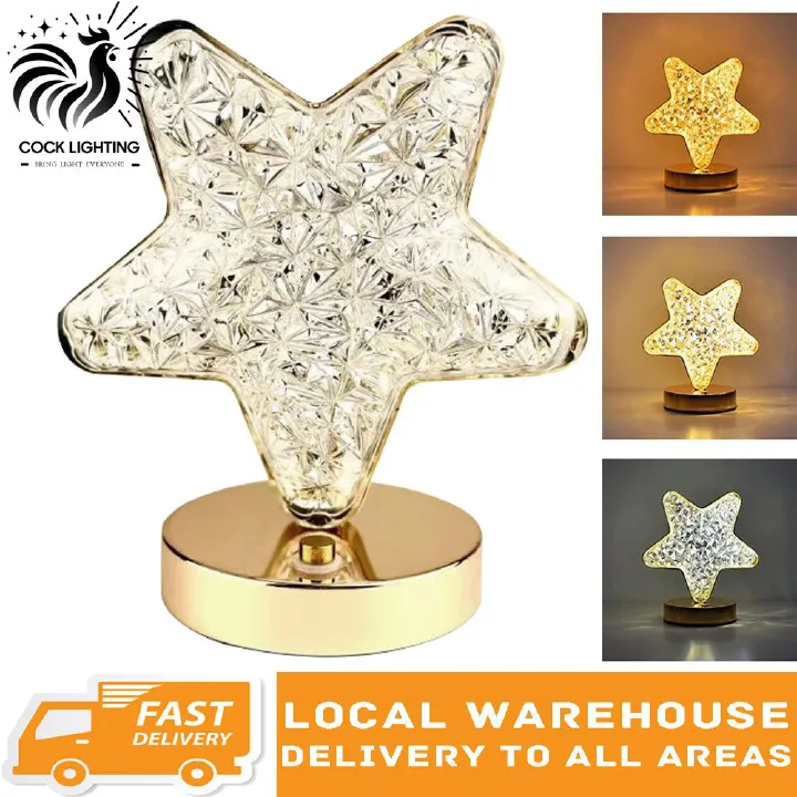 Rechargeable LED Table Lamps Desktop Lamp Touch Bedroom Light Living Lights Ambient Light Suitable for Home Restaurant Bar