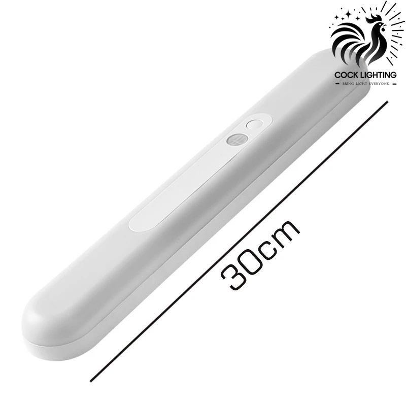 Smart LED Motion Sensor Light Magnet Night Light Rechargeable Bedside Lamp Wireless USB Nightlight for Kitchen Cabinet Closet Hallway