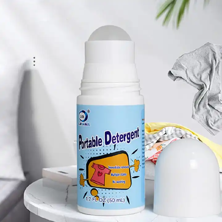 Portable Clothing Stain Remover Roller Detergent Easily removes stain 
No washing required Convinient and small