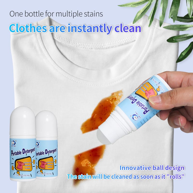 Portable Clothing Stain Remover Roller Detergent Easily removes stain 
No washing required Convinient and small
