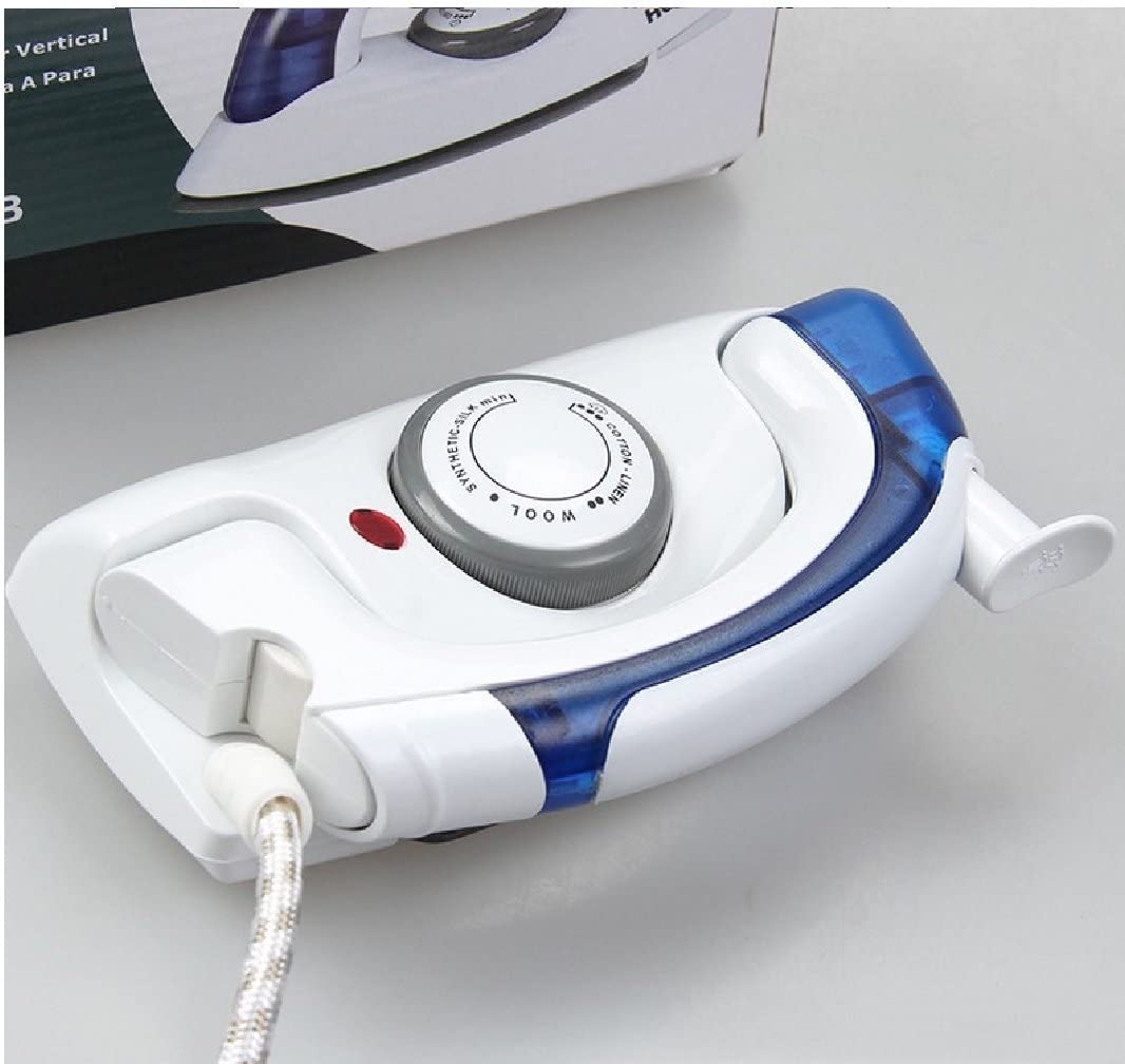 Foldable Travelling Steam Iron Box
Teflon nonstick sole plate Folding handle, Push button to steam 
Temperature control
,rons all fabrics
5:Compact convenient and durable light weight.