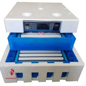 128 Eggs Dual Power Digital, Automatic Egg Incubator with Turner for Hatching