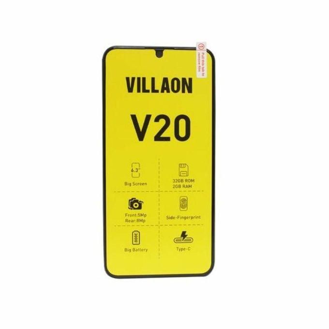 [Super Brand] VILLAON V20 32GB + 2GB RAM 6.3" Display  8MP Camera 3000mAh Battery  Dual Sim Smart Phones 1 Years warranty phone  + FREE EARPODS
