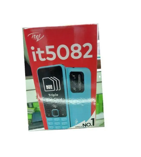 Itel 5082 2.4”Display Tripple SIM Card Feature Phone wireless FM 1200mAh Battery Phones