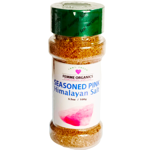 Femme Organics Seasoned Pink Himalayan Salt