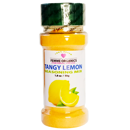 Femme Organics Tangy Lemon Seasoning Powder